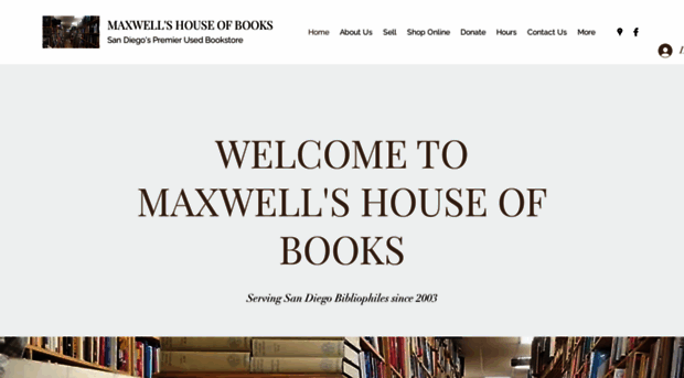 maxwellshouseofbooks.com