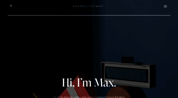 maxwelltielman.com