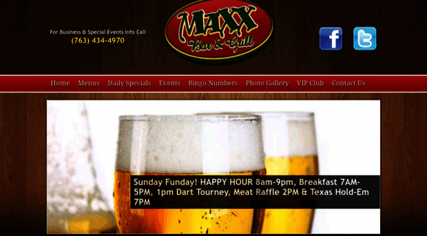 maxxbarandgrill.com