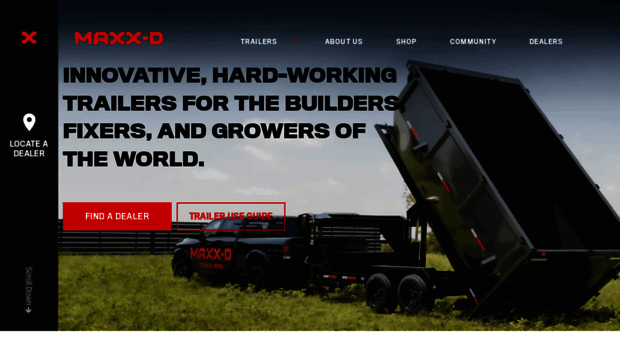 maxxdtrailers.com