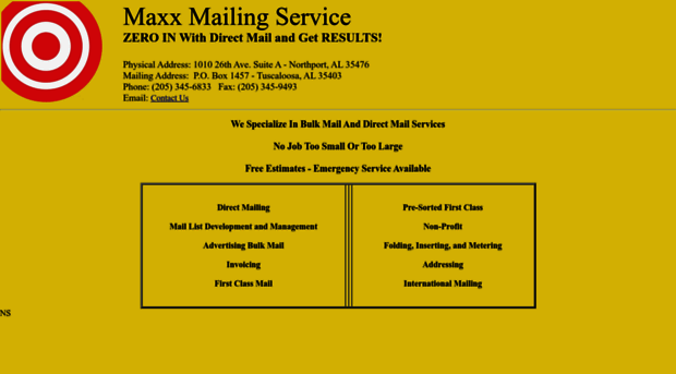 maxxmailing.com