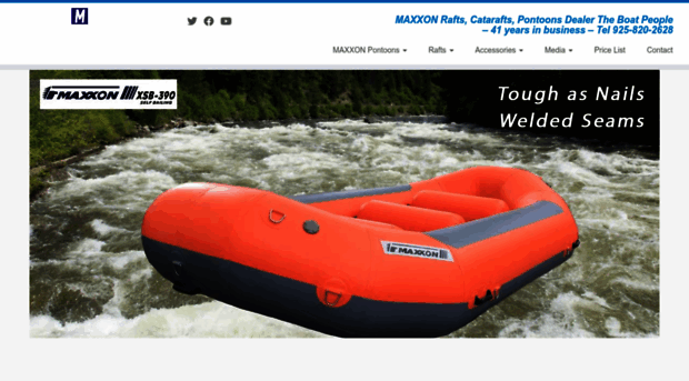 maxxonpontoons.com