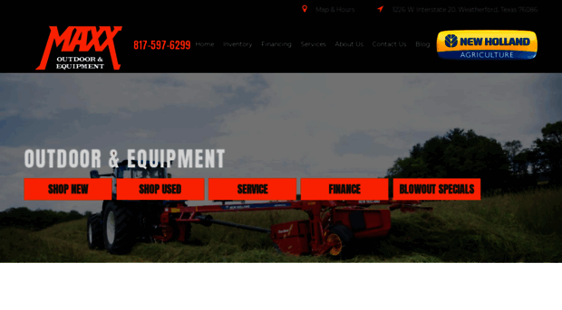 maxxoutequip.com