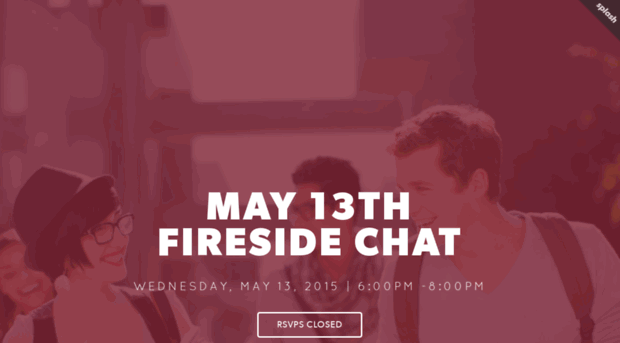 may13thfiresidechat.splashthat.com