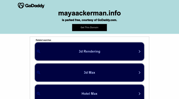 mayaackerman.info