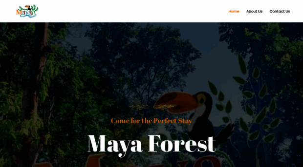 mayaforestlodge.com