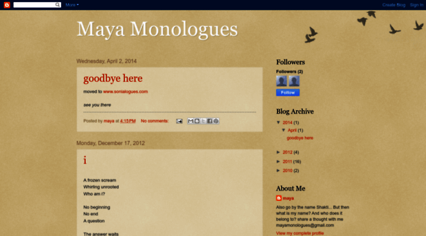 mayamonologues.blogspot.in