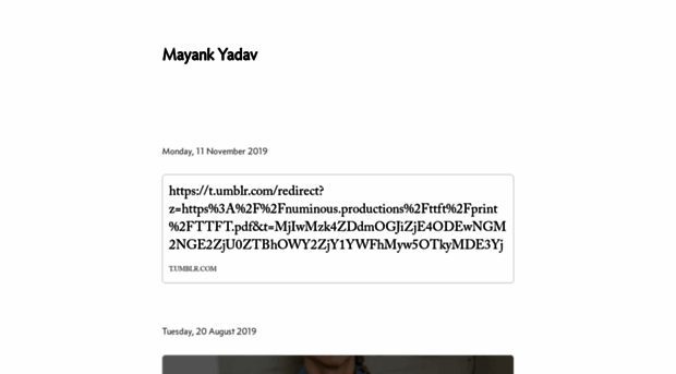 mayankyadav.com