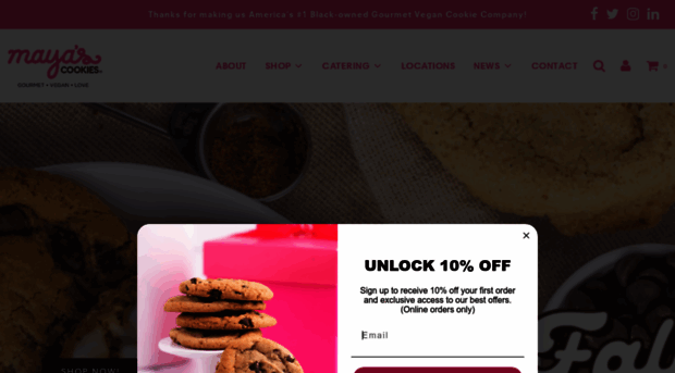 mayascookies.com