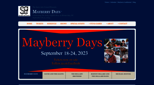 mayberrydays.org