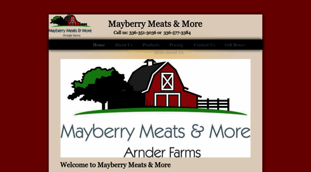 mayberrymeats.com
