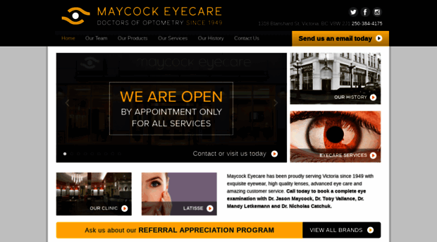 maycockeyecare.com