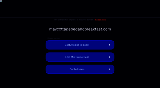 maycottagebedandbreakfast.com