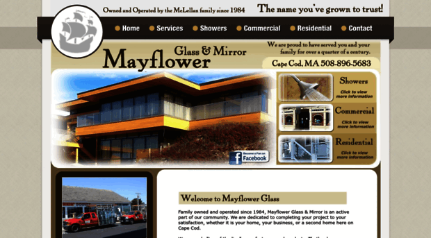 mayflowerglassandmirror.com