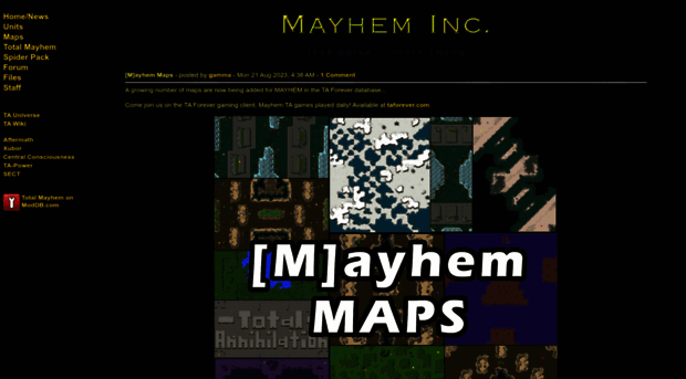 mayhem.tauniverse.com