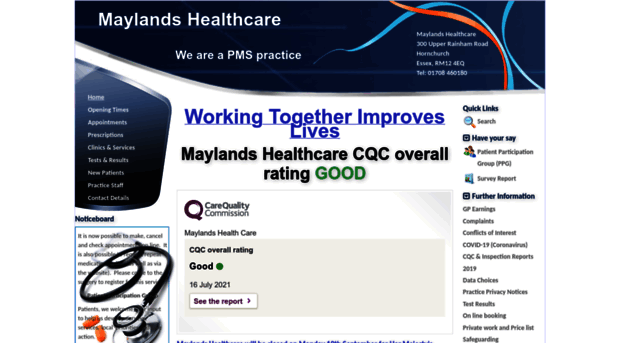 maylandshealthcare.co.uk