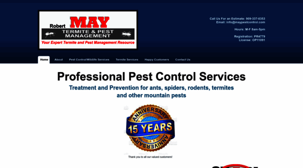 maypestcontrol.com