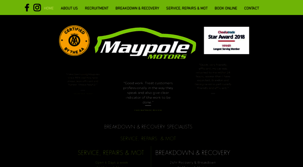 maypolemotors.co.uk