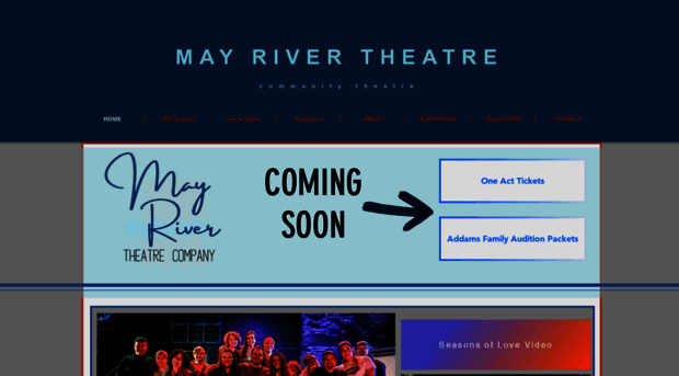 mayrivertheatre.com