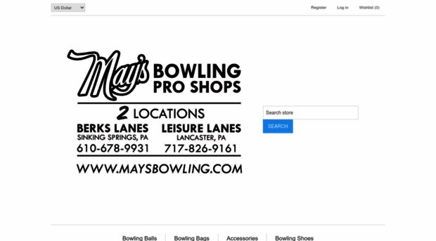 maysbowling.com