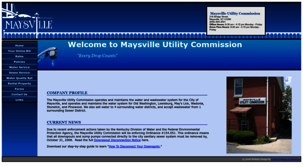 maysvillewaterandsewer.com