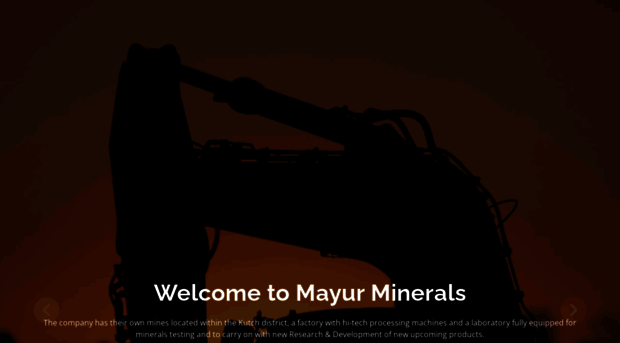 mayurminerals.in