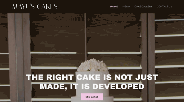 mayuscakes.com