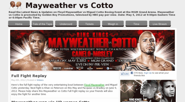 mayweather-vs-cotto.com