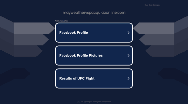 mayweathervspacquiaoonline.com