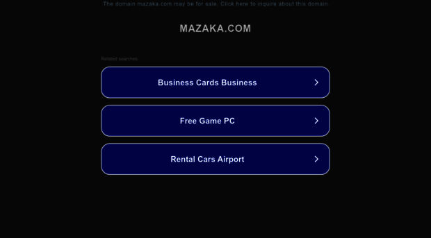 mazaka.com