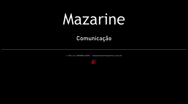 mazarine.com.br