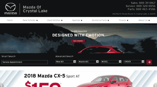 mazdaofcrystallake.com