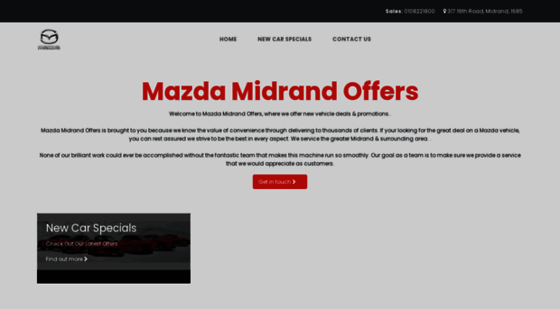 mazdaoffers.co.za