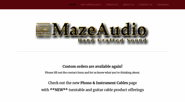 mazeaudio.com