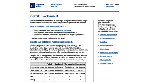 mazeikiuskelbimai.lt