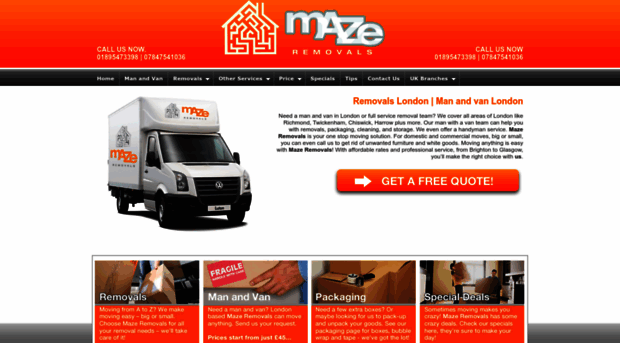 mazeremovals.co.uk