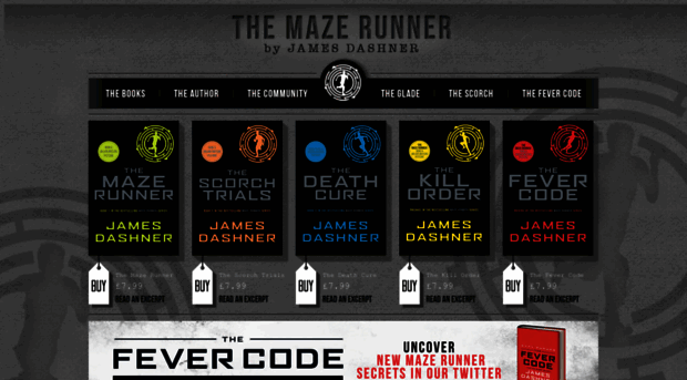 mazerunnerbooks.com