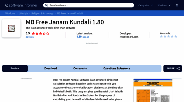 mb-free-janam-kundali.software.informer.com