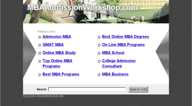 mbaadmissionworkshop.com