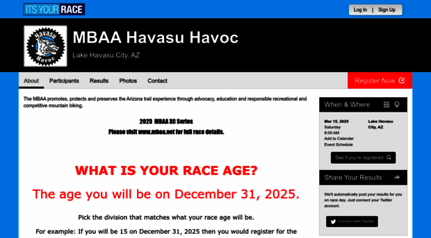 mbaahavasuhavoc.itsyourrace.com