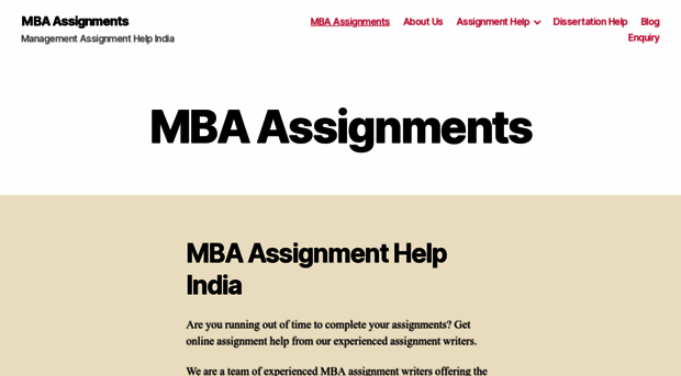 mbaassignments.com