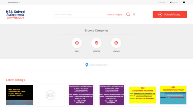 mbaassignmentsolutions.xoocal.com
