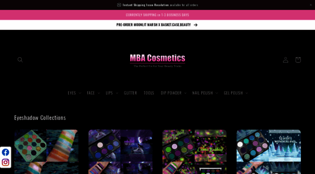 mbacosmetics.com