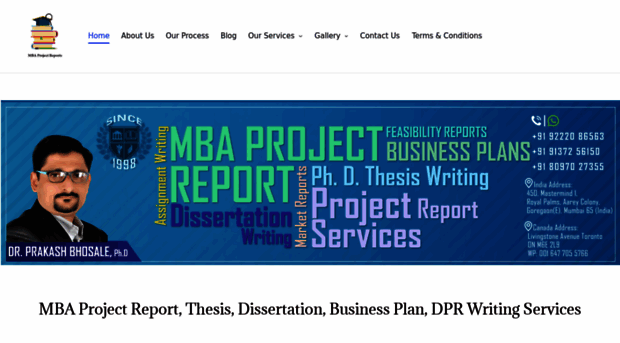 mbaprojectreports.com