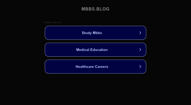 mbbs.blog