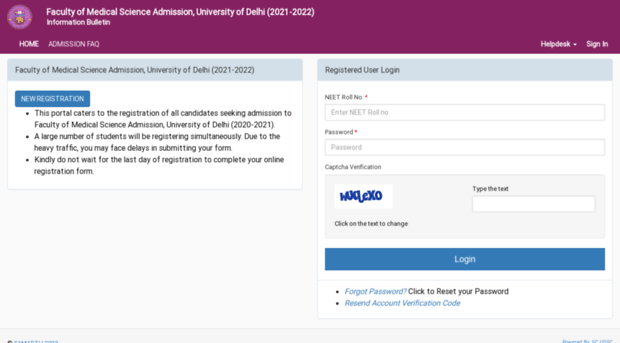 mbbsadmission.du.ac.in