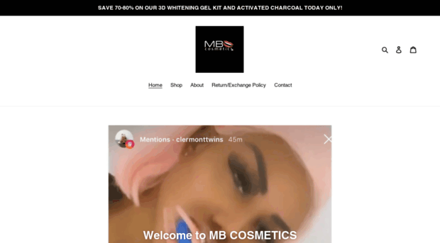 mbcosmetics.net