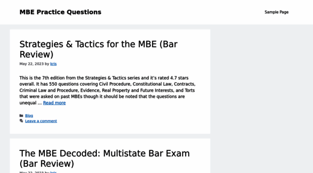 mbepracticequestions.com