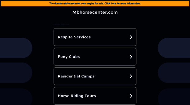 mbhorsecenter.com