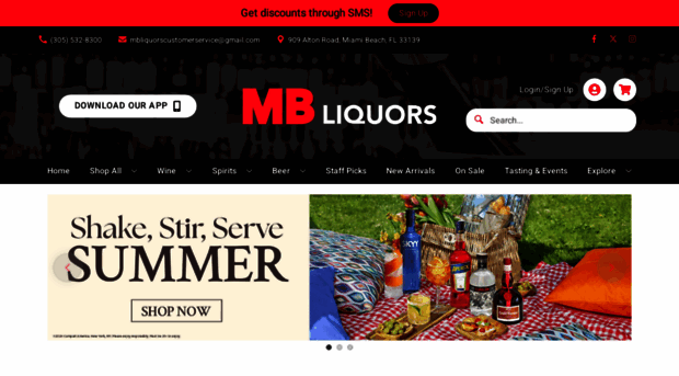 mbliquors.com